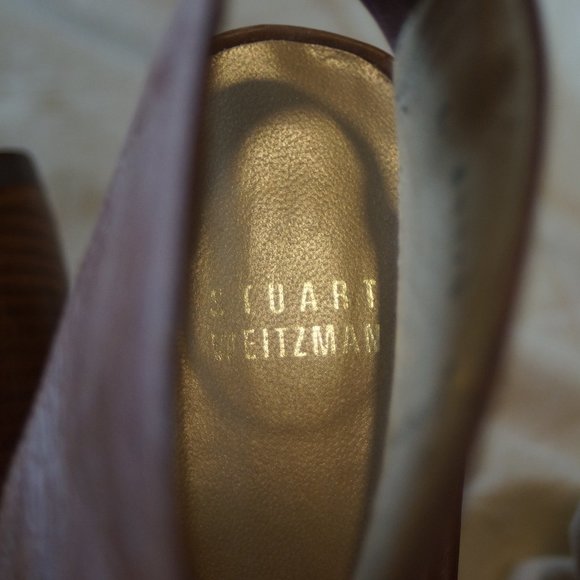 Brown shooties with sandle toe and zipper. - Picture 4 of 6